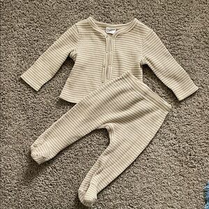 Cozy Cream Kids One Piece Set